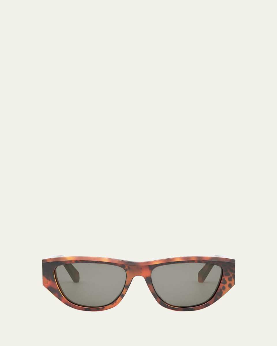 Graphic Acetate Cat-Eye Sunglasses